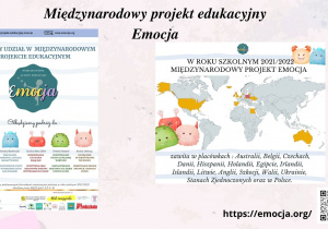 Plakat zawiera informacje dotyczące projektu